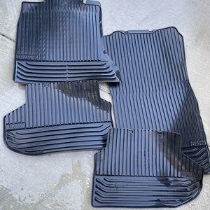 BMW all-weather floor mats